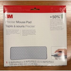 3M Precise Mouse Pad Enhances the Precision of Optical Mice , Non-SkidFoam Back